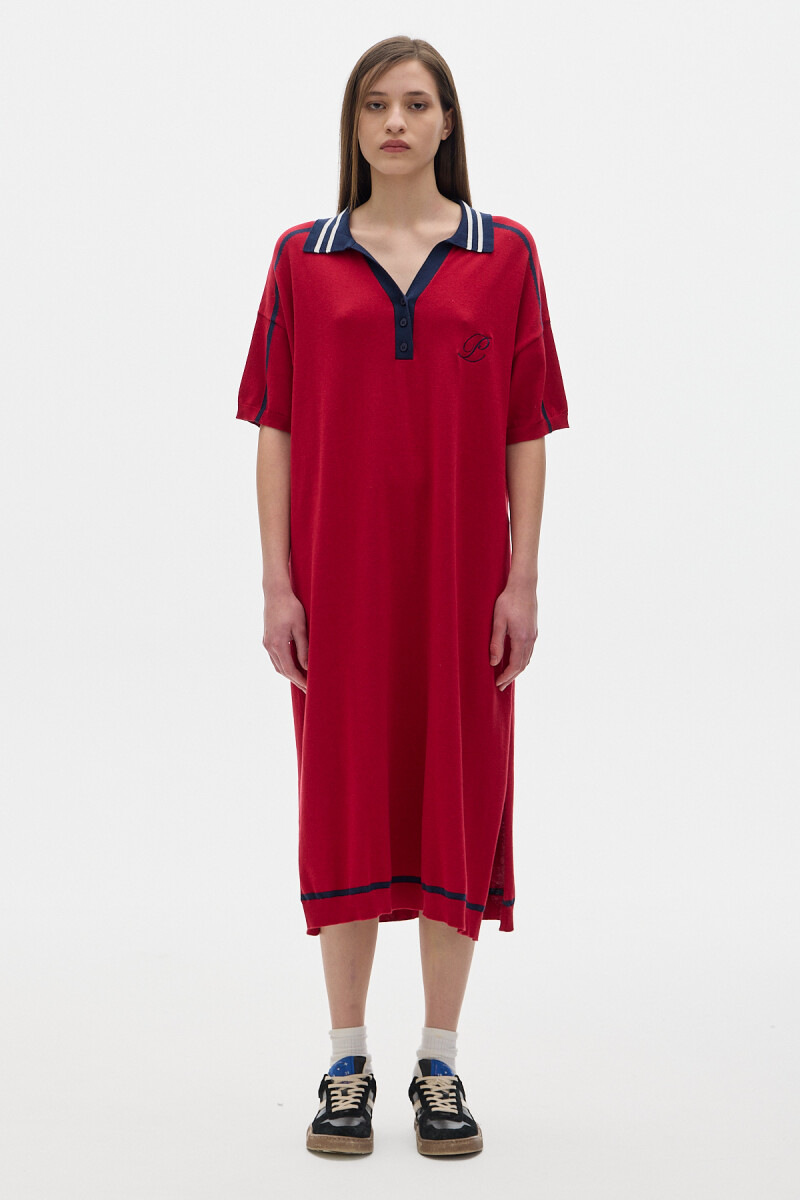Vestido Pol - Cherry 
