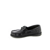 Zapato Country de Niño Náutico Vaqueta Cuero Negro