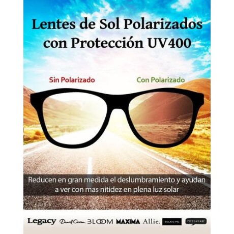 Lentes de sol Legacy con polarizado y protección UV Lentes de sol Legacy con polarizado y protección UV