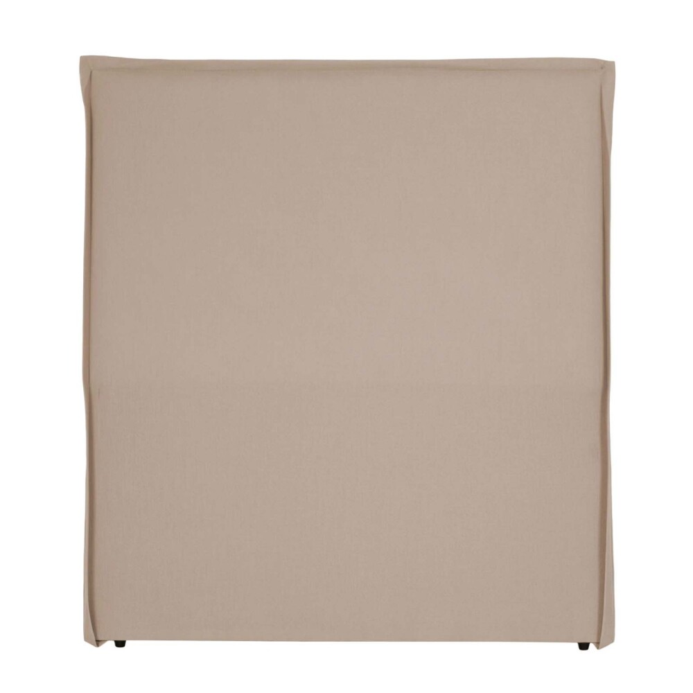 RESPALDO 1 1/2 PLAZA TELA NATURAL-BEIGE ZOE