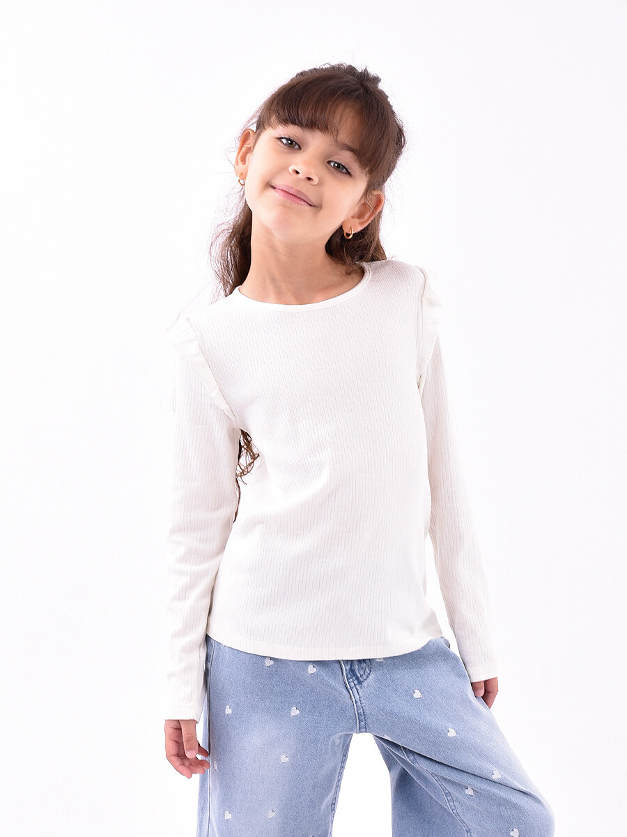 REMERA AMELIA - BLANCO 