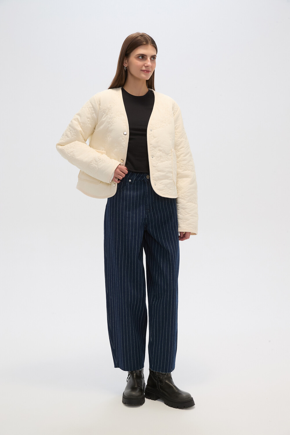 Campera Fluffy Marfil / Off White