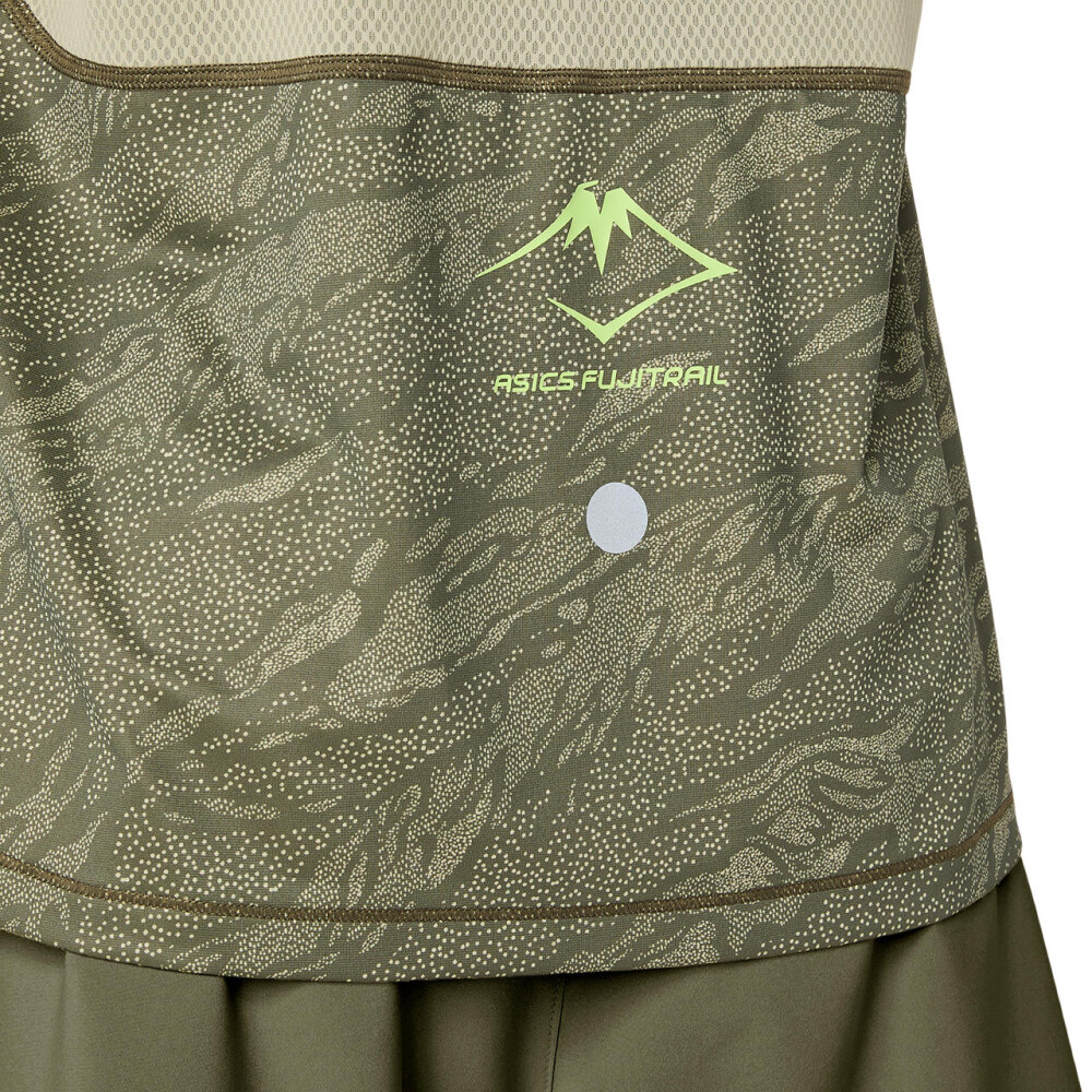 Bividi Running Fujitrail Singlet Hombre Mantle Green/khaki