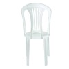 Silla Bistró Blanca sin Posabrazos Silla Bistró Blanca sin Posabrazos