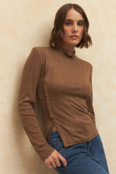 POLERA GRETA Marron