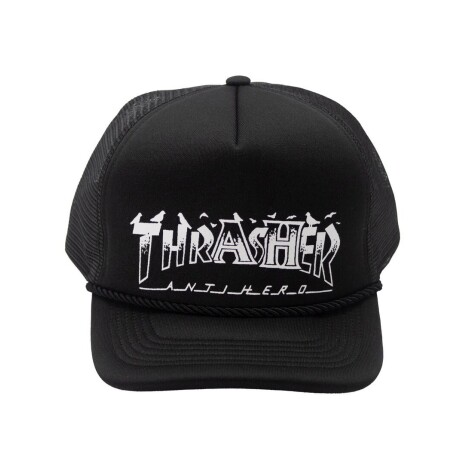 Gorro Thrasher Trucker Pigeon - Negro Gorro Thrasher Trucker Pigeon - Negro