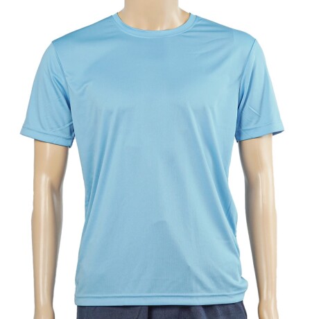Remera Dry Work Force Unisex Celeste