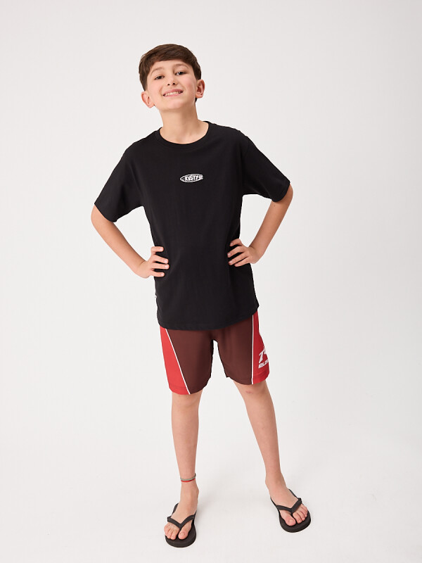 T-SHIRT BRIO TEEN RUSTY Negro