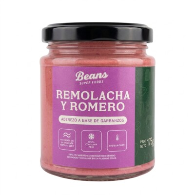 Hummus Remolacha y Romero Beans Hummus Remolacha Y Romer Beans