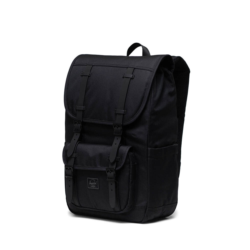 Herschel Little America Mid Backpack Black Tonal