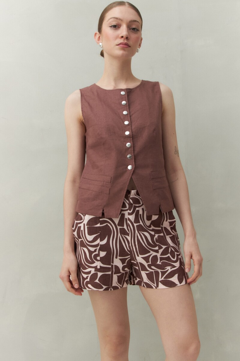 CHALECO MIKE Chocolate