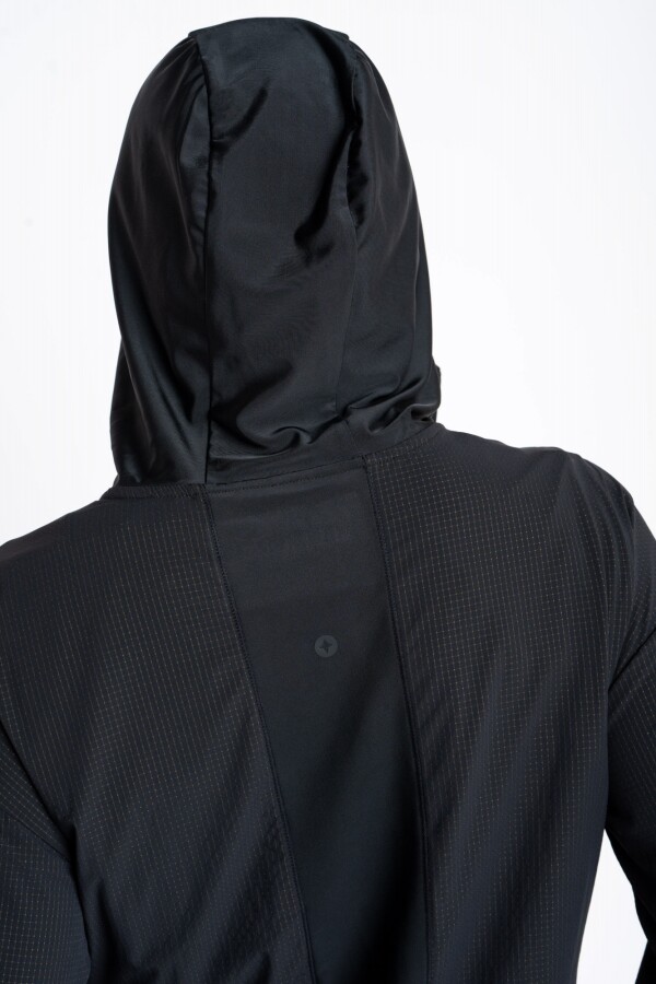 Campera Fitness Negro