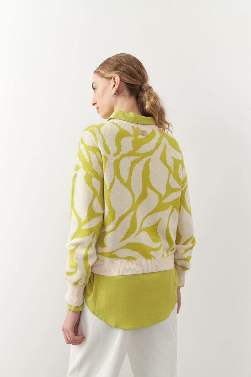 SWEATER ARAUCARIA Verde Manzana