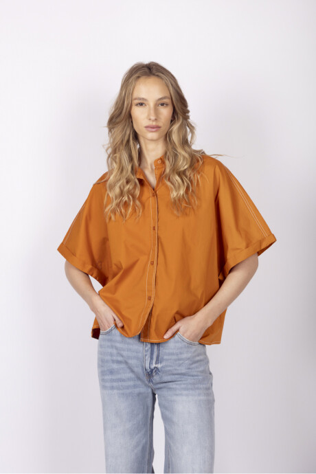 Camisa Corinne Terracota