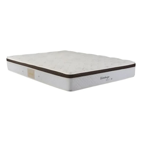 COLCHON DE RESORTES EDIMBURGO - 2 PLAZAS - 1.40 x 1.90mts COLCHON DE RESORTES EDIMBURGO - 2 PLAZAS - 1.40 x 1.90mts