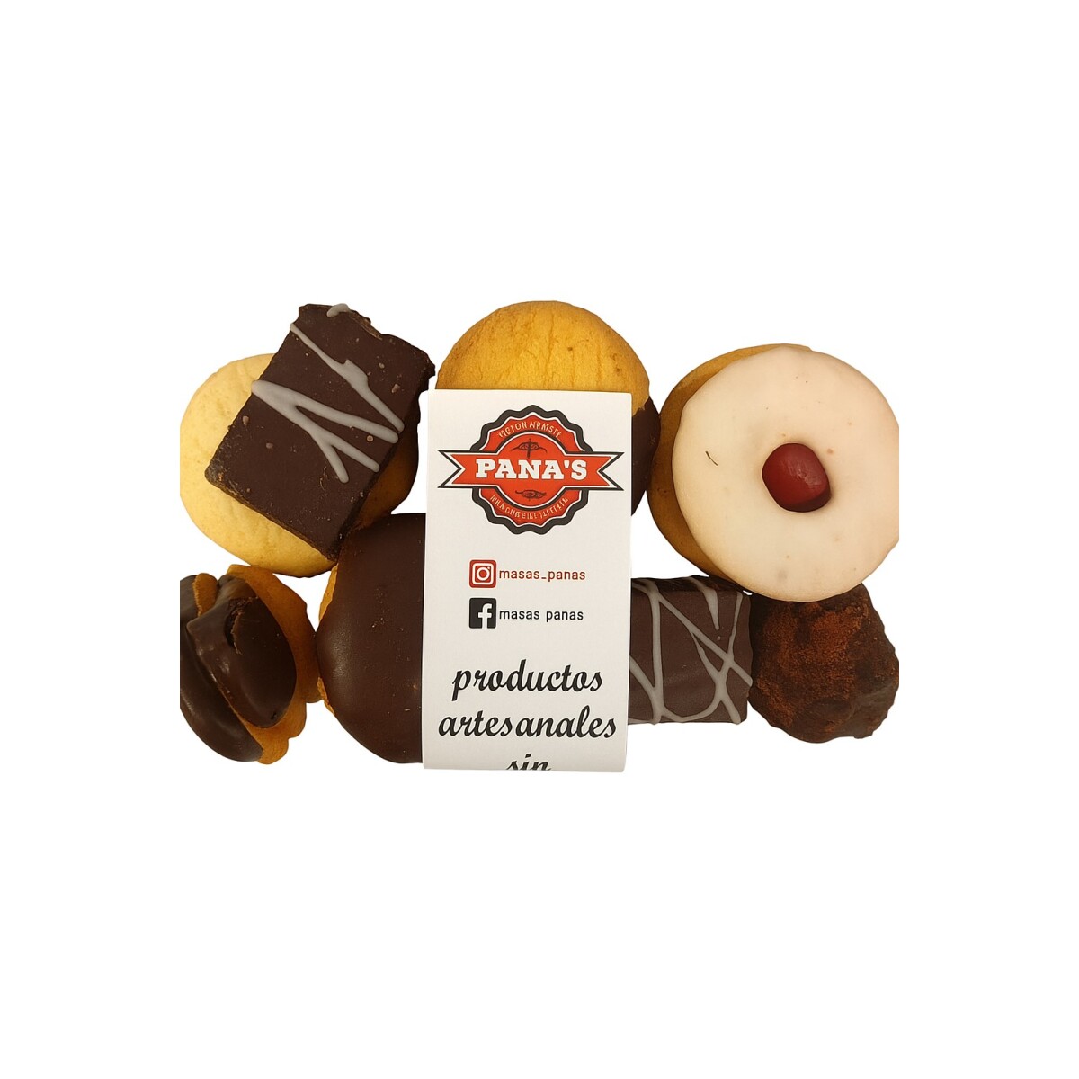 Pack X12 Masas Dulces y Frescas Artesanales Surtidas 