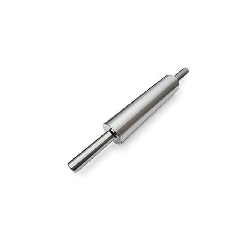 Rodillo profesional de acero inox φ63x250mm. Rodillo profesional de acero inox φ63x250mm.