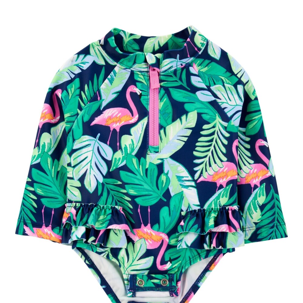Traje de baño con filtro UV carters summer navy flamencos
