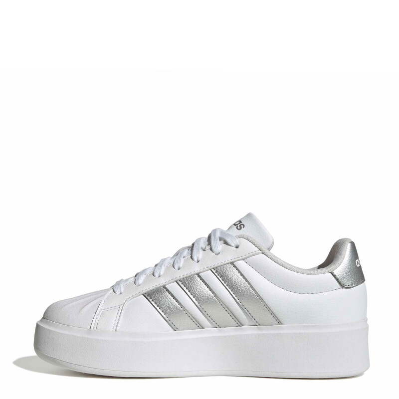 Championes de Mujer Adidas Streettalk Bold Blanco - Plata