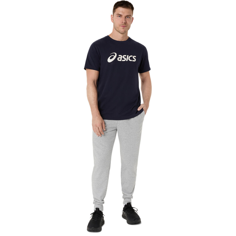 Polos Training Asics Logo Tee Hombre Midnight