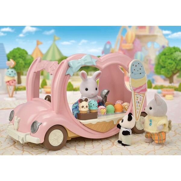 Sylvanian Families Camion Helados Figura Muñeco Accesorios Sylvanian Families Camion Helados Figura Muñeco Accesorios