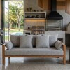 SILLON BONAIRE 3 PUESTOS - GRIS COMB 402187 (CD) Unica