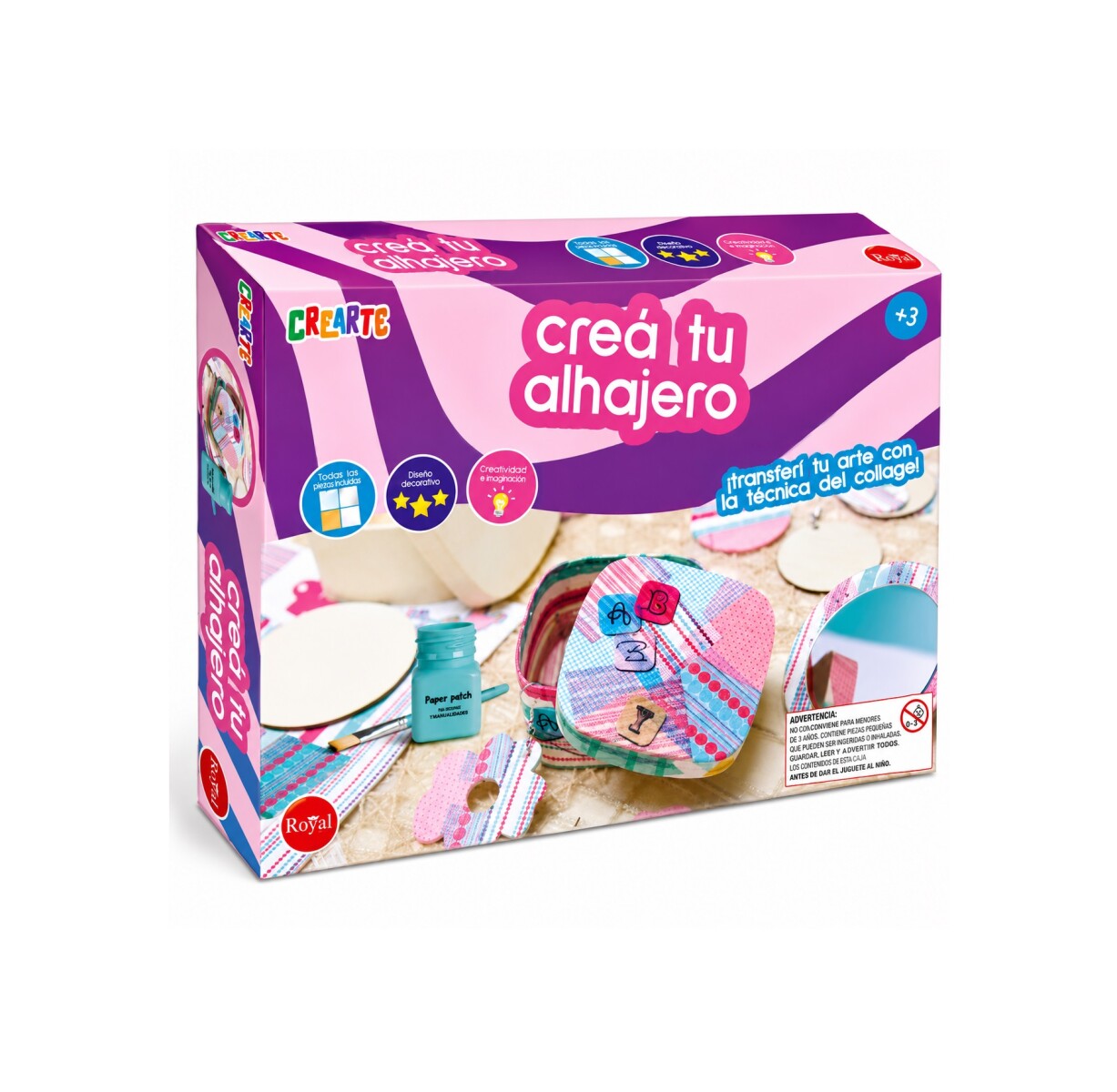 Crea Tu Alhajero Parches Papel Royal Crearte 