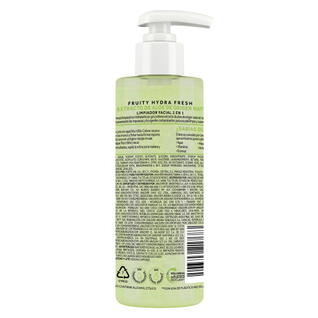 Gel de Limpieza Facial Pond’s Fruity Hydra Aloe 200ml Gel de Limpieza Facial Pond’s Fruity Hydra Aloe 200ml