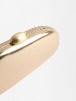 Clutch De Fiesta Metalizado dorado