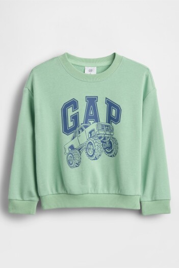 Buzo Deportivo Logo Gap Sin Felpa Toddler Niño Endive
