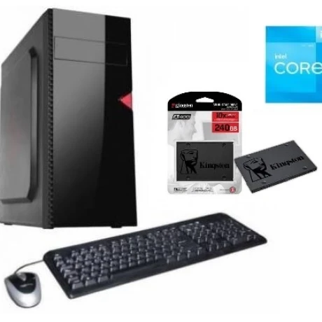 Equipo Nuevo Core I3 12100 + Disco Ssd de 240GB 001