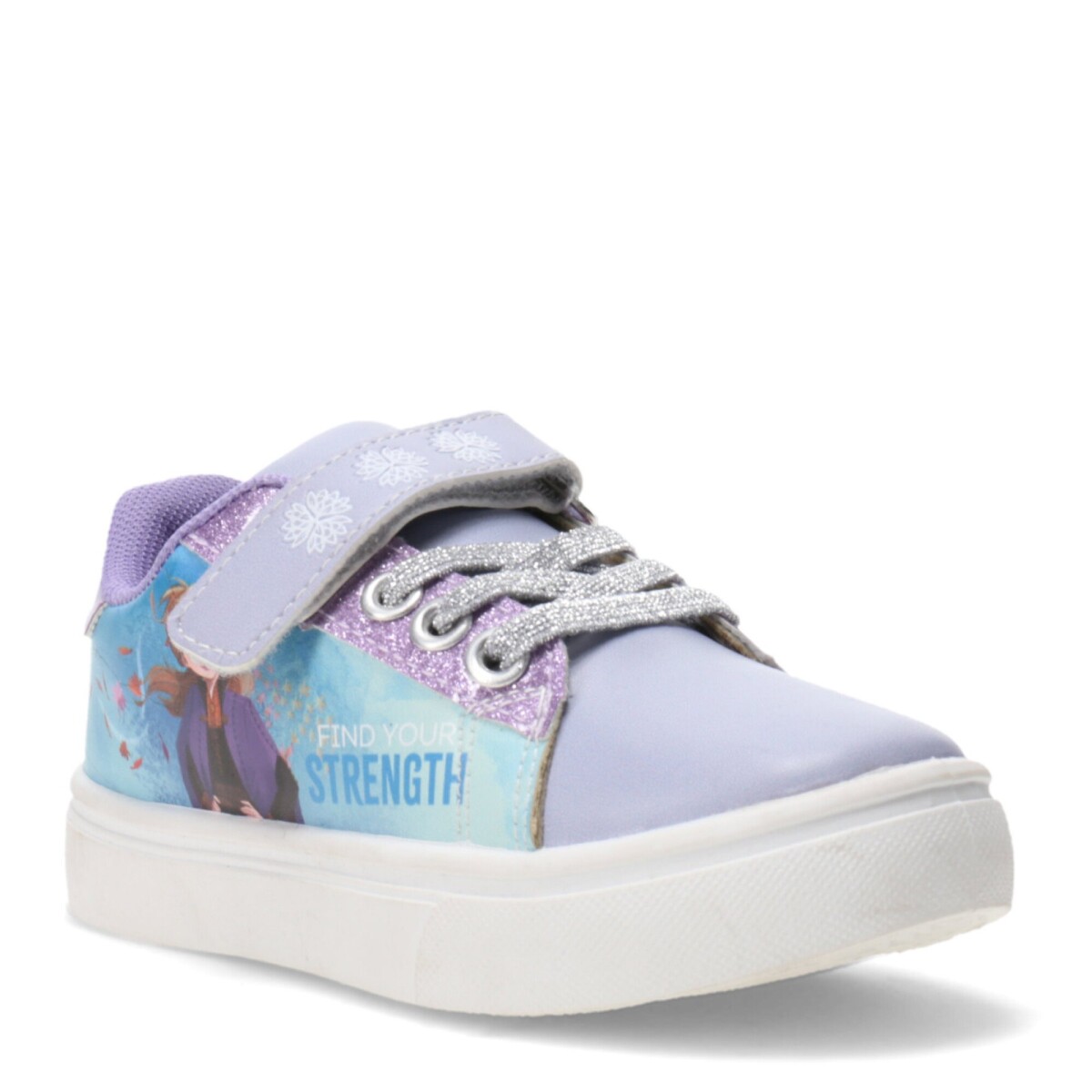 Championes Infantiles Disney Frozen Strength - Lila - Violeta - Plateado 