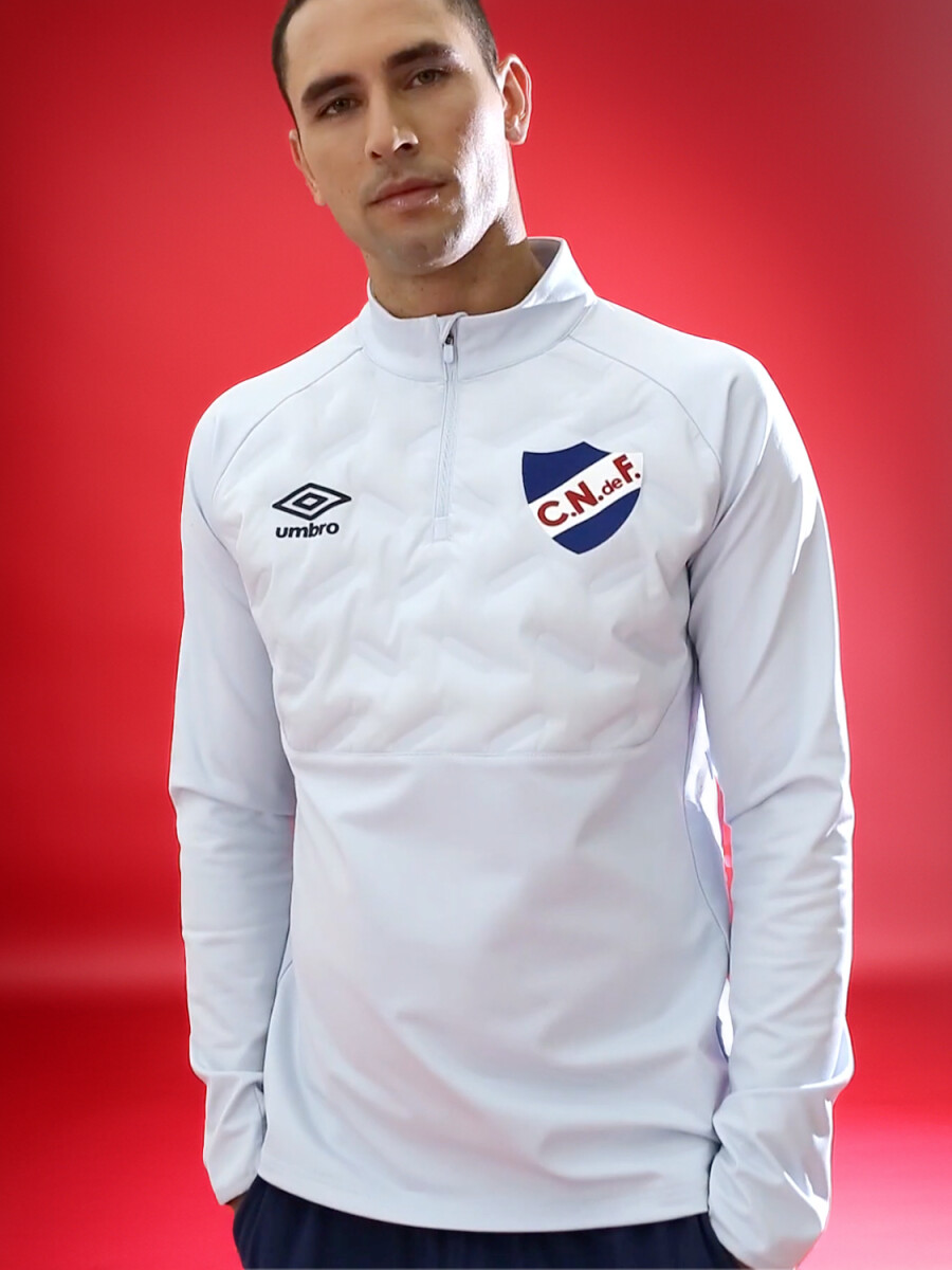 BUZO MEDIO CIERRE PINS Nacional Hombre - 007 