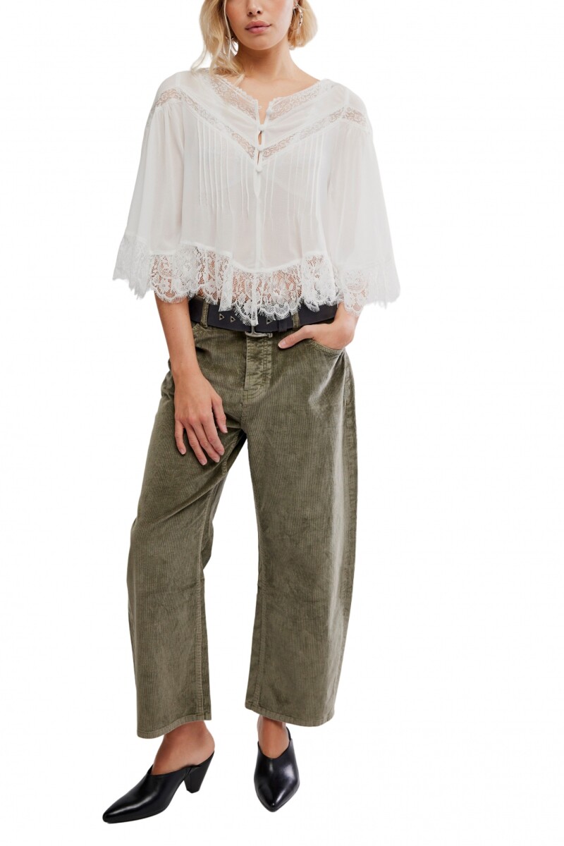 Blusa Bali Rain Marfil