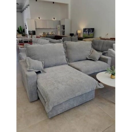 Sofa 3 Cuerpos Nairobi Retractil Gris Sofa 3 Cuerpos Nairobi Retractil Gris