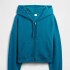 V-NL ICON FULL ZIP DEEP WATER TEAL