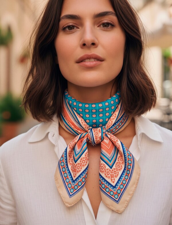Pañuelo Boho BEIGE/MULTI
