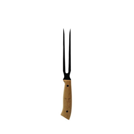 Set Tabla Wayu + Cuchillo + Tenedor PRM Madera y Acero inox