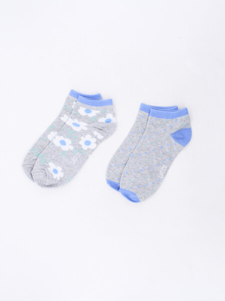 MEDIAS PACK X2 ESTAMPADO 1