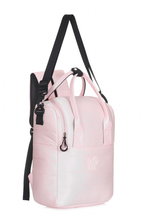 Mochila Matera Puffer Rosa