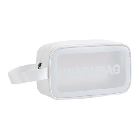 Organizador impermeable pequeño WASHBAG Blanco