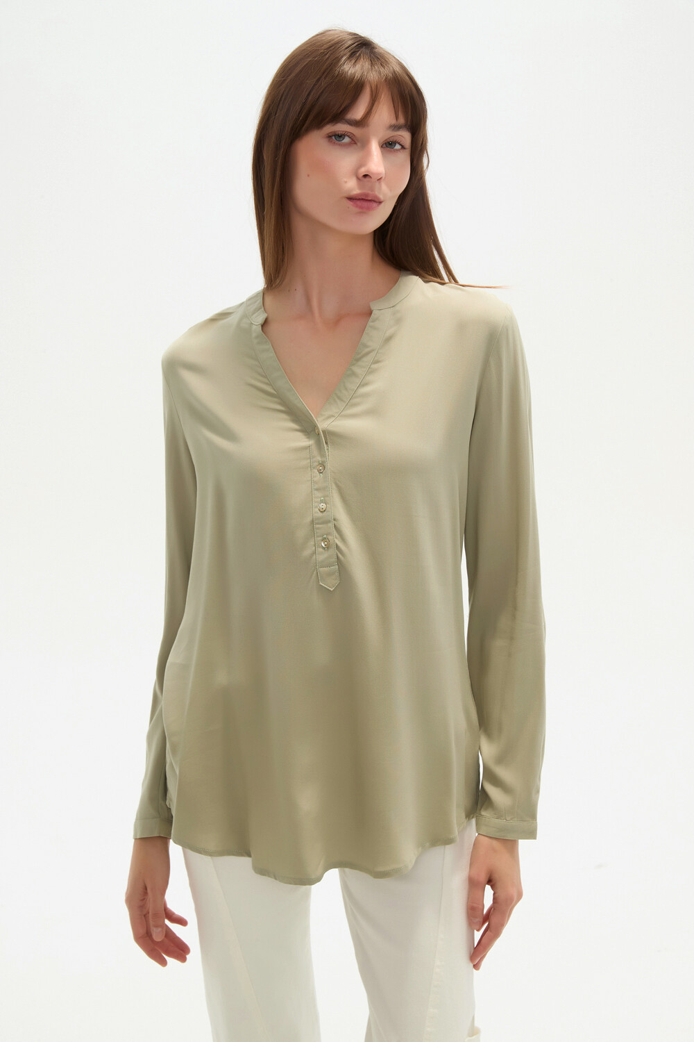 Blusa Siliqua Verde Palido