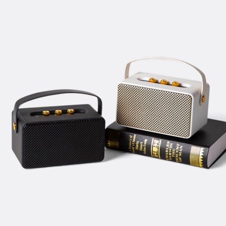 Parlante Rectangular Chico Negro