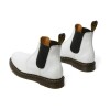 Botines Dr. Martens 2976 Yellow Stitch Unisex White Smooth