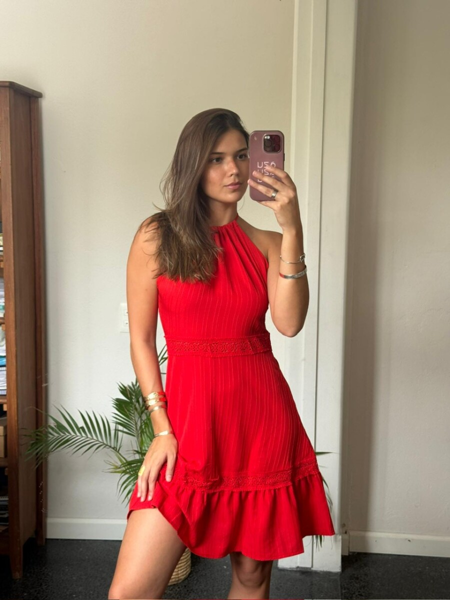 Vestido Amanda - rojo 