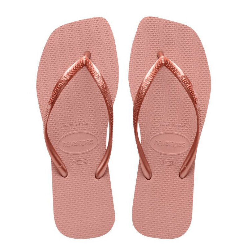 Sandalias de Mujer Havaianas Slime Square Rosado