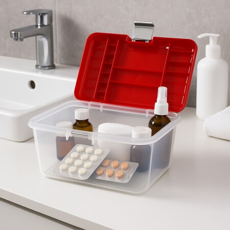 CAJA VALIJA BOTIQUIN HANDY BOX 10 LTS MULTICOLOR