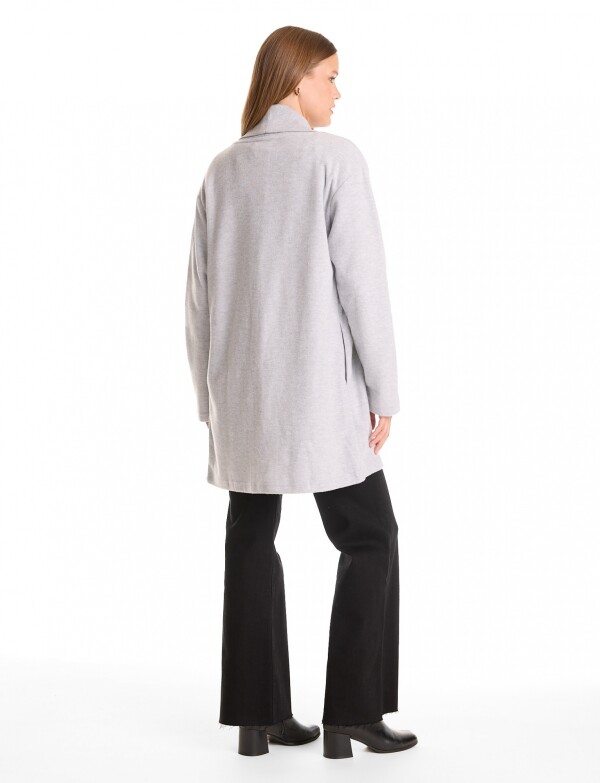 Cardigan Abierto Soft GRIS