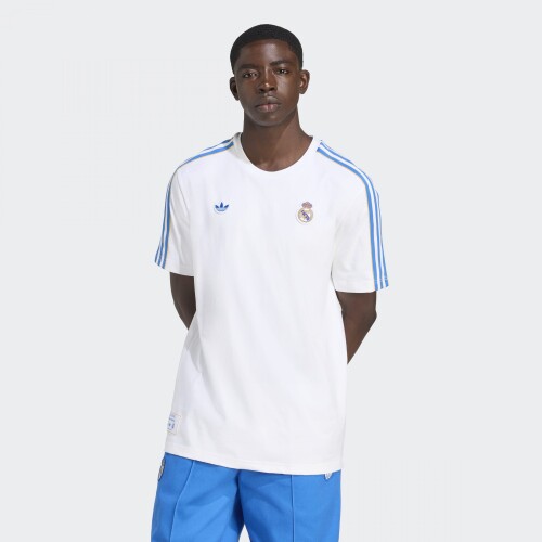 Remera Adidas Real Mdrid Terrace Icons Blanco