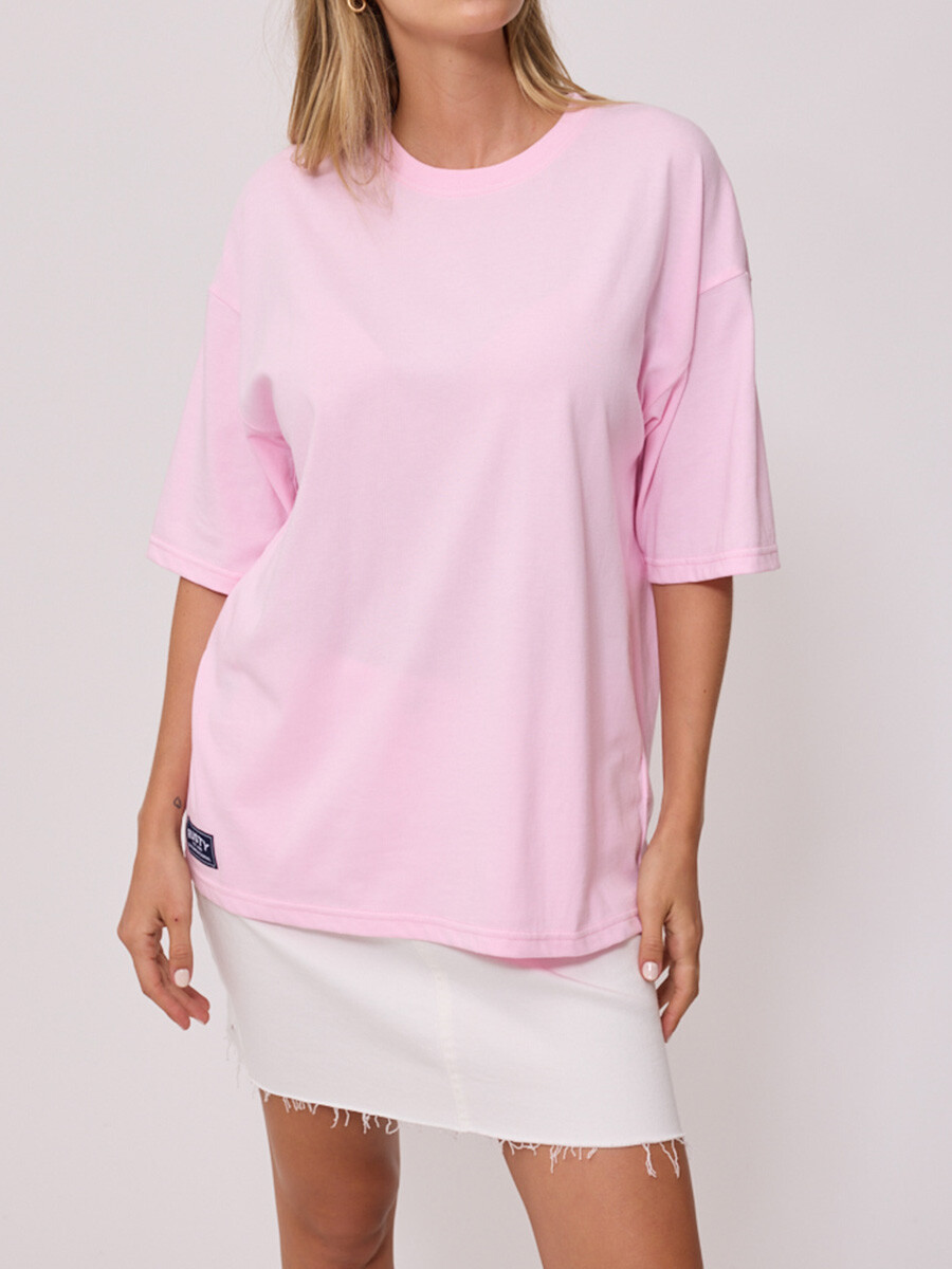 T-SHIRT LIORA RUSTY - Rosa Claro 